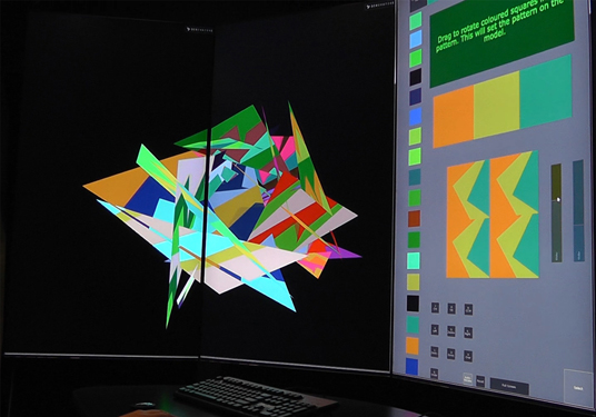 Triangulator Interactive Artwork for PIE